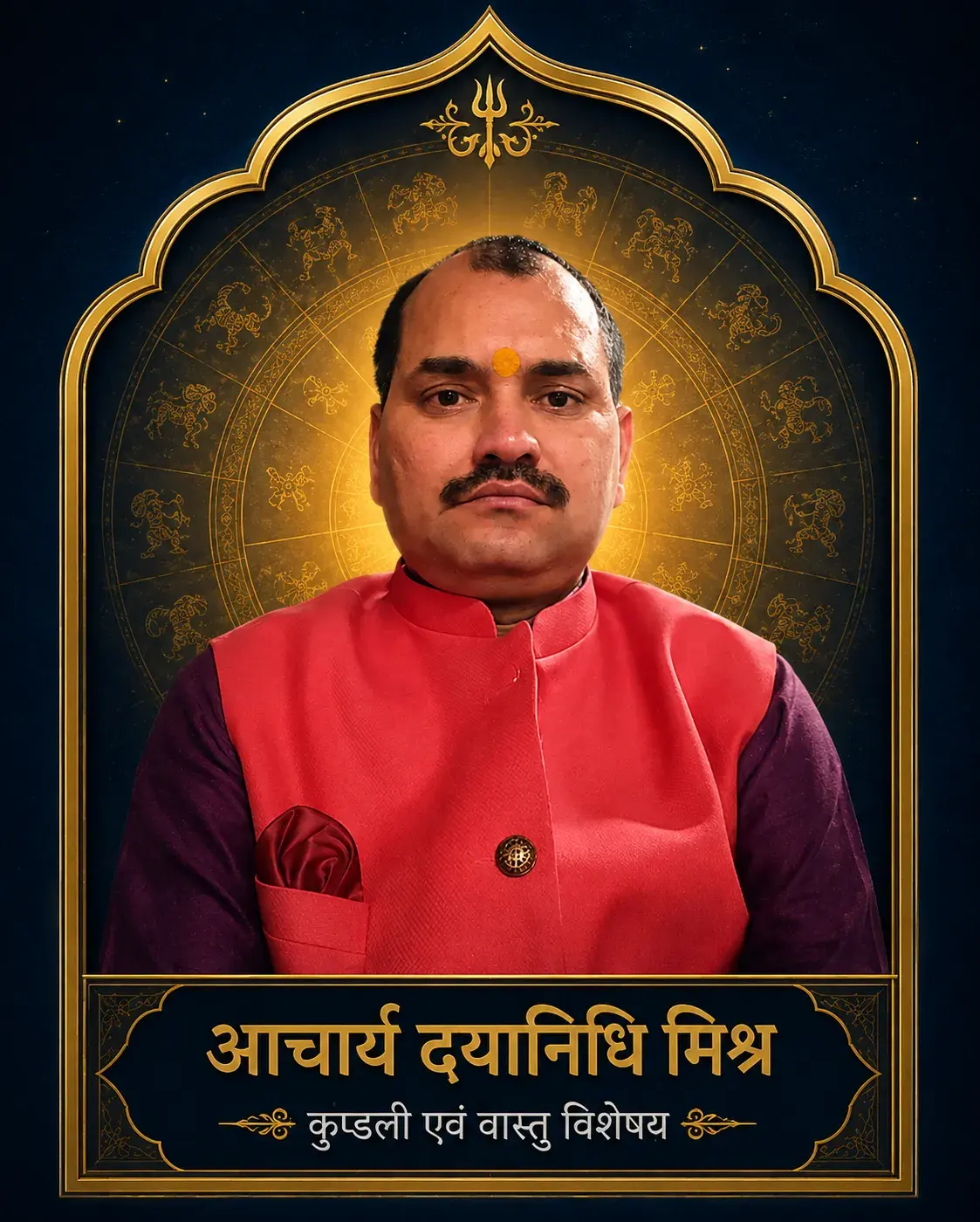 आचार्य दयानिधि मिश्र - कुंडली एवं वास्तु विशेषज्ञ, वाराणसी